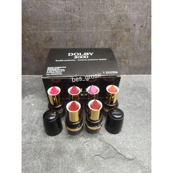 Lipstik dolby 3000 warna ( 12 pcs )