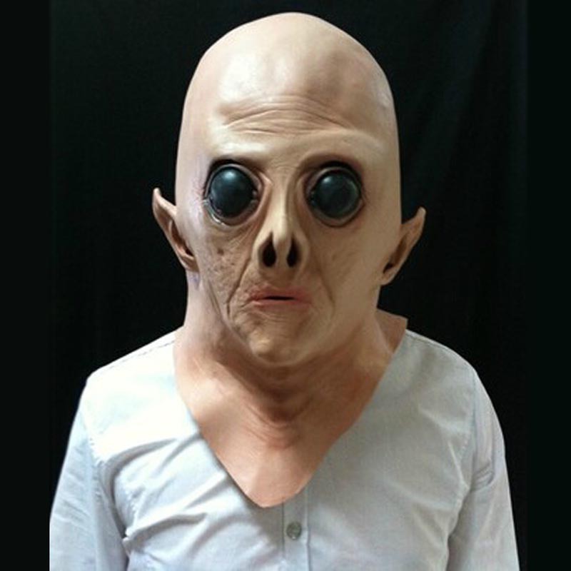 TOL-05 topeng latex karet halloween setan hantu alien
