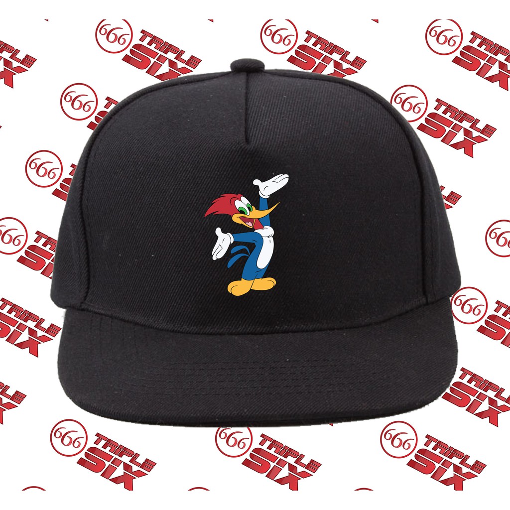 Topi Snapback Cotton Woody Wood Packer