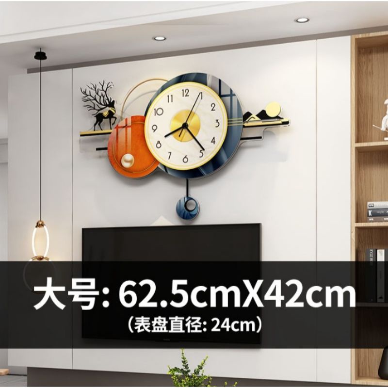 ((ADAWIYAHOFFICIAL))JAM DINDING MINIMALIS KLASIK IMPORT