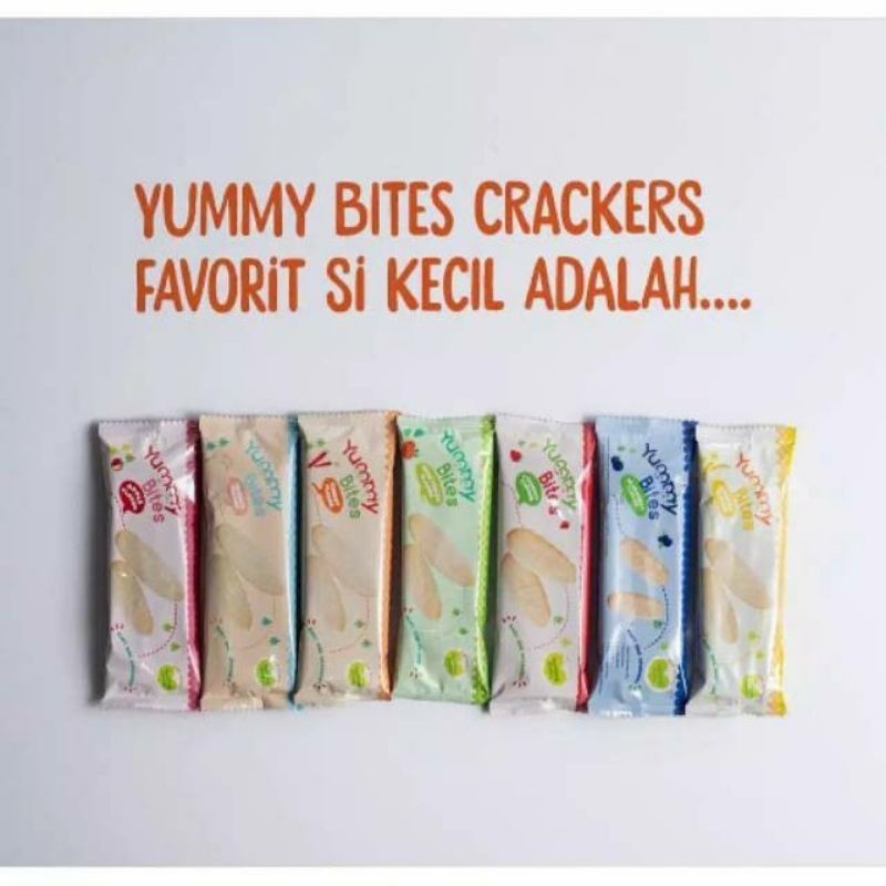 Biscuit Biskuit Bayi Yummy Bites Snack Beras