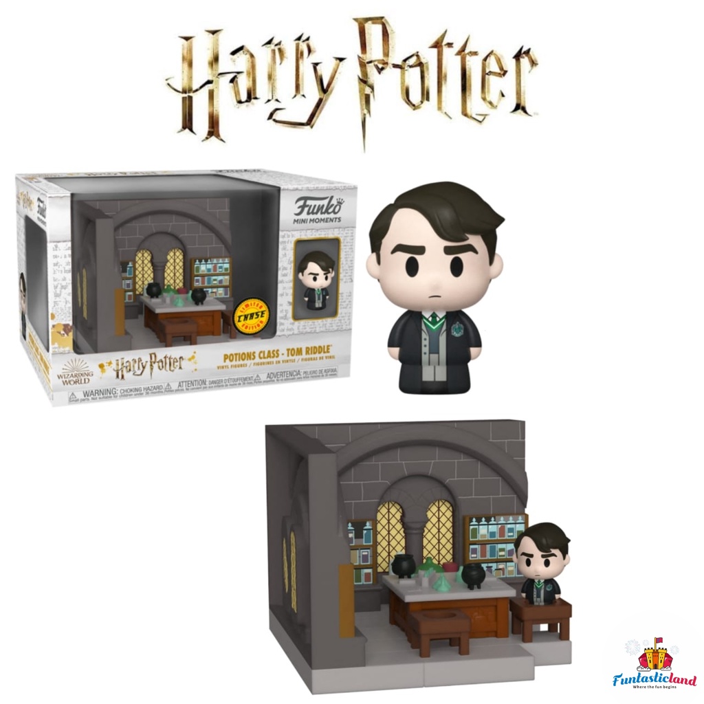 Original Funko Mini Moments Harry Potter Tom Riddle Potions Class Diorama Limited CHASE Edition