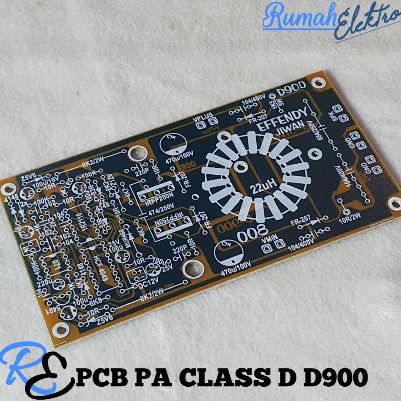 PCB PA Class D D900 Type 008