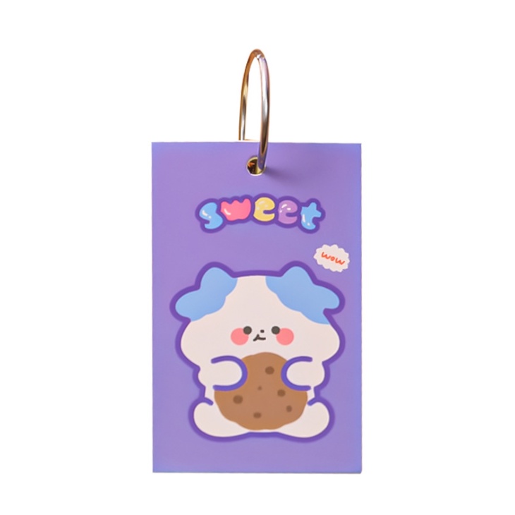 

J2 - Gantungan memo Ring Animal medium Sticky note ring ja