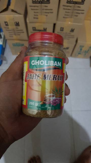 JAHE MERAH / SEDUH GHOLIBAN 200Gr ( KEMASAN BARU )