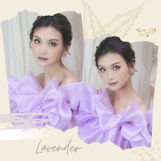 𝙏𝙪𝙩𝙪𝙡𝙡𝙚 Ruffle Makeup Glass Organza