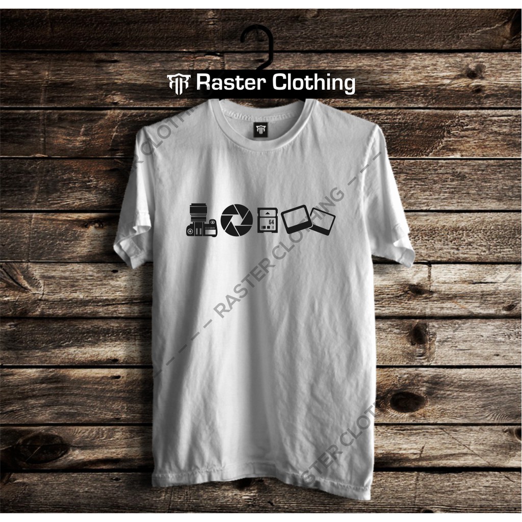 Kaos Tshirt Baju Fotografi Peralatan Fotografer