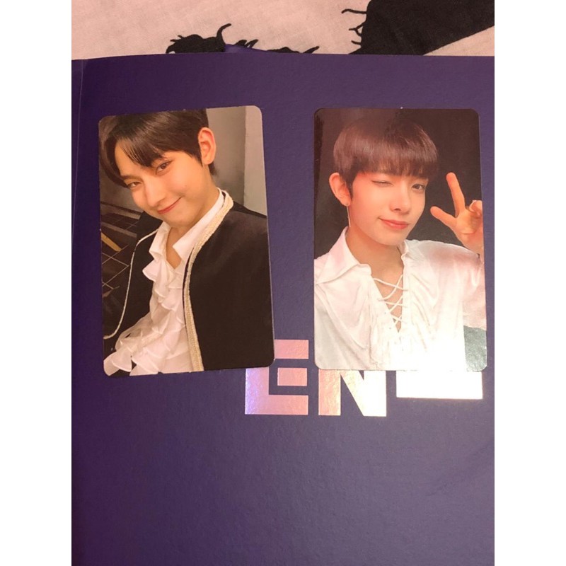 Enhypen Photocard Sunoo & Heesung Dusk
