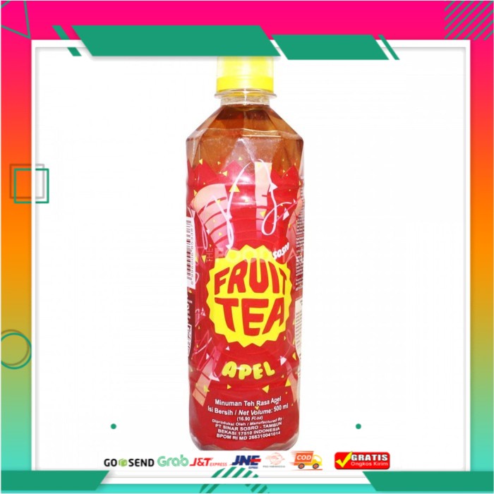 

Sosro Fruit Tea Apple 500ml