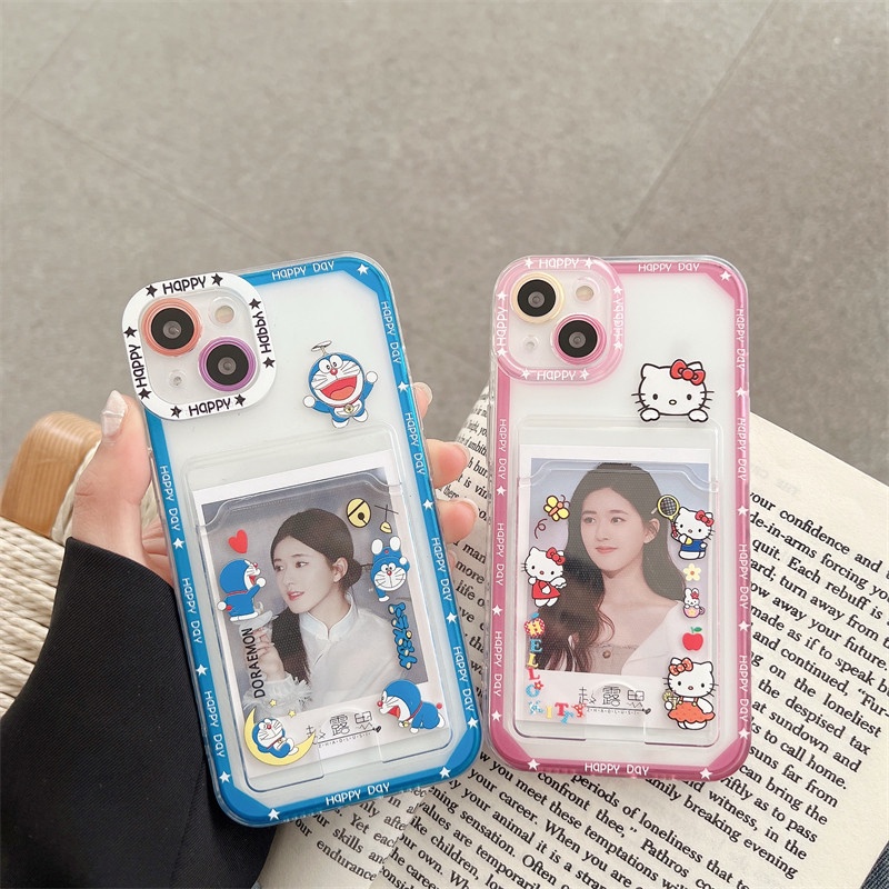 Hello kitty case Tahan Banting Motif Mata Malaikat Hello kitty Untuk iphone 12 11 13PROMAX X XS XR XSMAX 7 8 PLUS