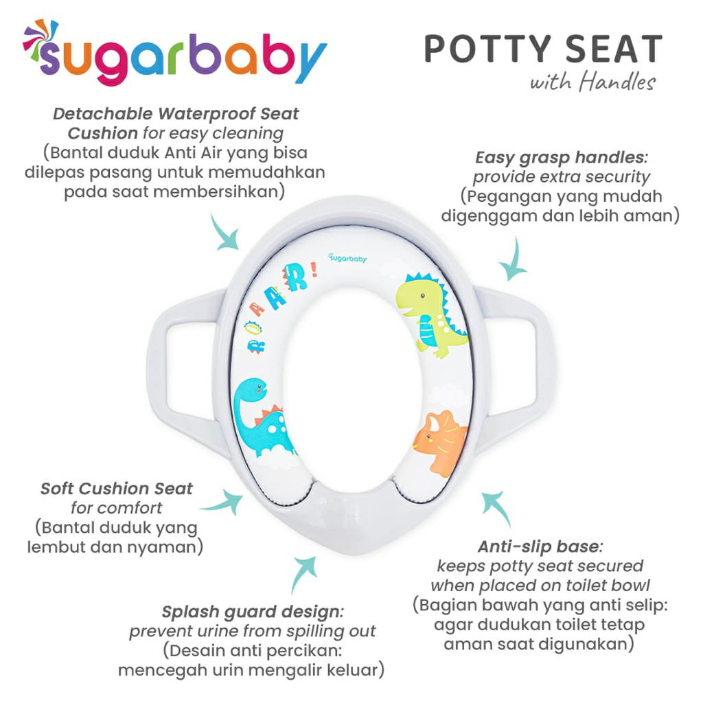 NEW! SUGAR BABY Ring Closet /Potty Seat/ Dudukan Toilet Anak