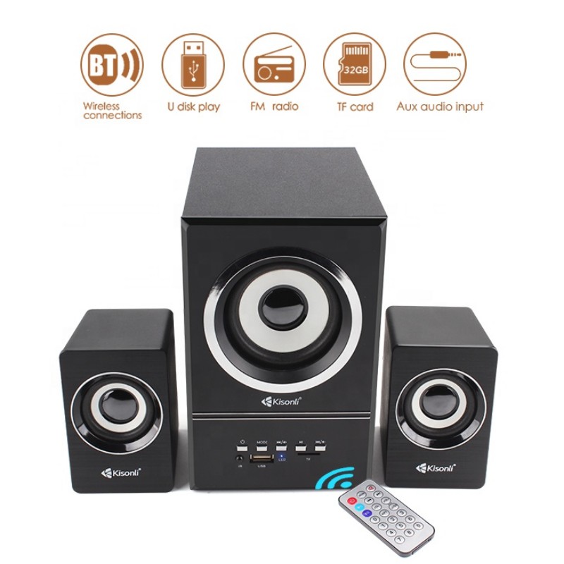 Spiker Bluetooth Super Bass U-2700 Subwoofer With Remote Control - XOBOX