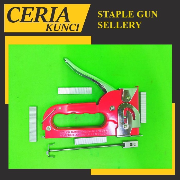 

Staple Gun SELLERY 97-373 Staples Tembak BESI Sellery Stepler Gun