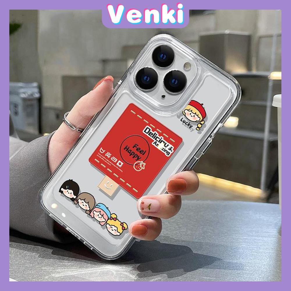 iPhone Case HD Acrylic Hard Case High Clear Metal Button Protection Camera Shockproof Cartoon Cute Compatible with iPhone 14 Pro Max 14 Plus 13 Pro Max 12 Pro Max 11 XR 7Plus