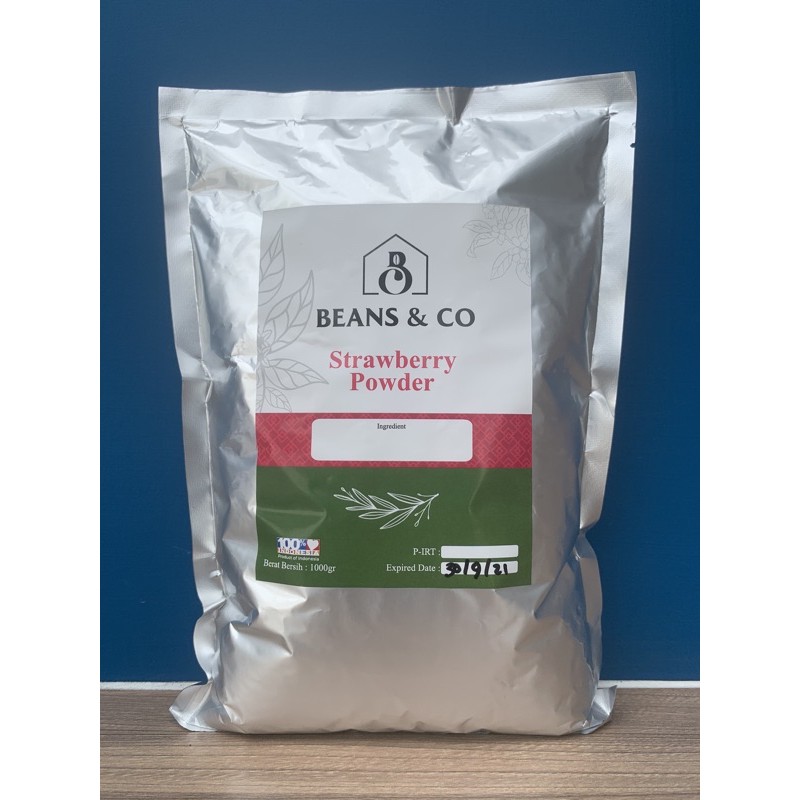 

Bubuk Minuman rasa Strawberry 1kg