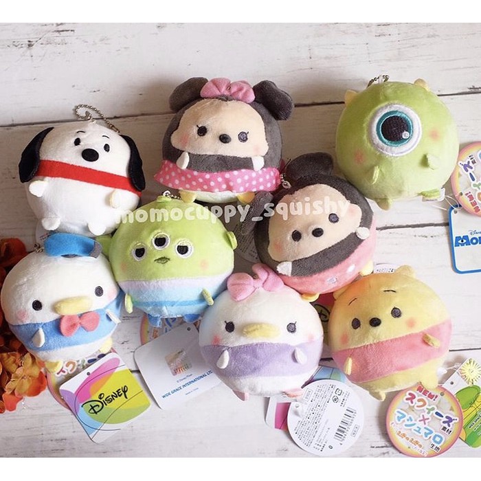 Squishy licensed disney plush squishy ORIGINAL JAPAN ( ASLI JEPANG)