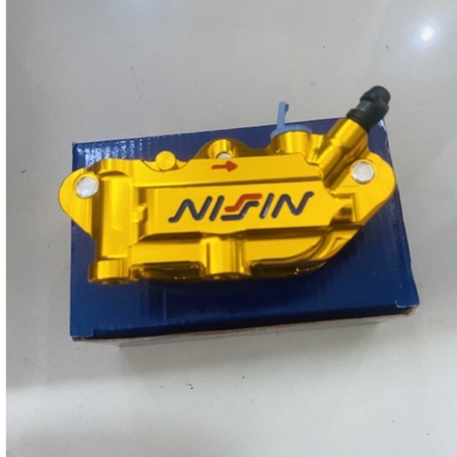 Kaliper monoblock nsn 4 piston kanan free kampas