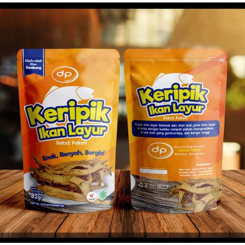 Kripik ikan layur