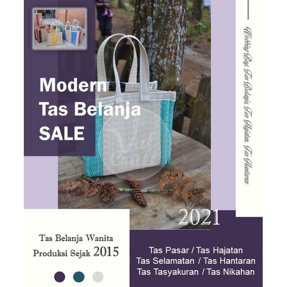 (Lebih Awet),  Tas Belanja, Tas Tahlilan, Tas Yasinan, Tas Pengajian Webbing Bag
