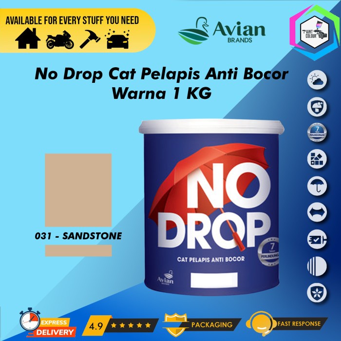 NO DROP Cat Pelapis Anti Bocor 1kg - 031 Sandstone