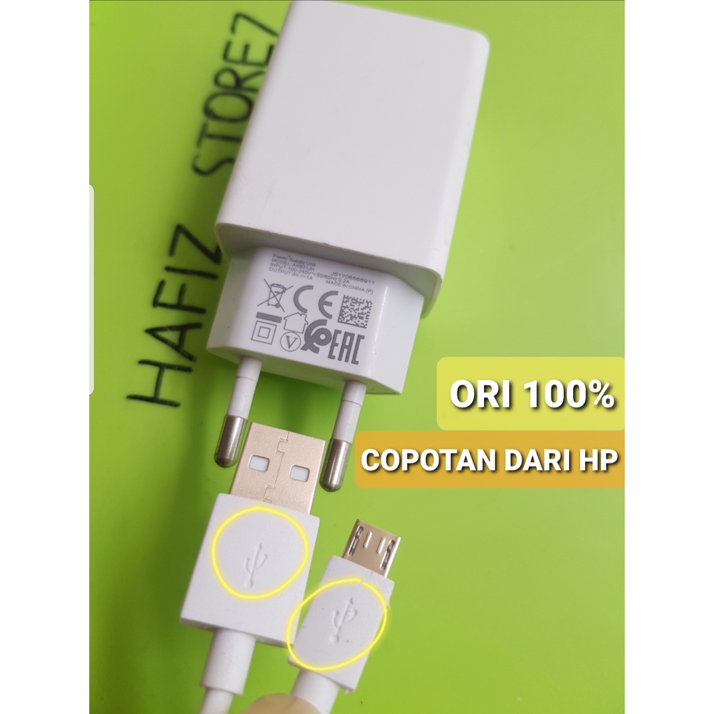 Charger oppo 100% original copotan hp (usb-micro)