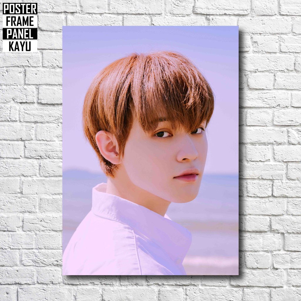 Poster NCT U Chenle From Home Resonance Part 1 Frame Kayu Solid A4 CNL005