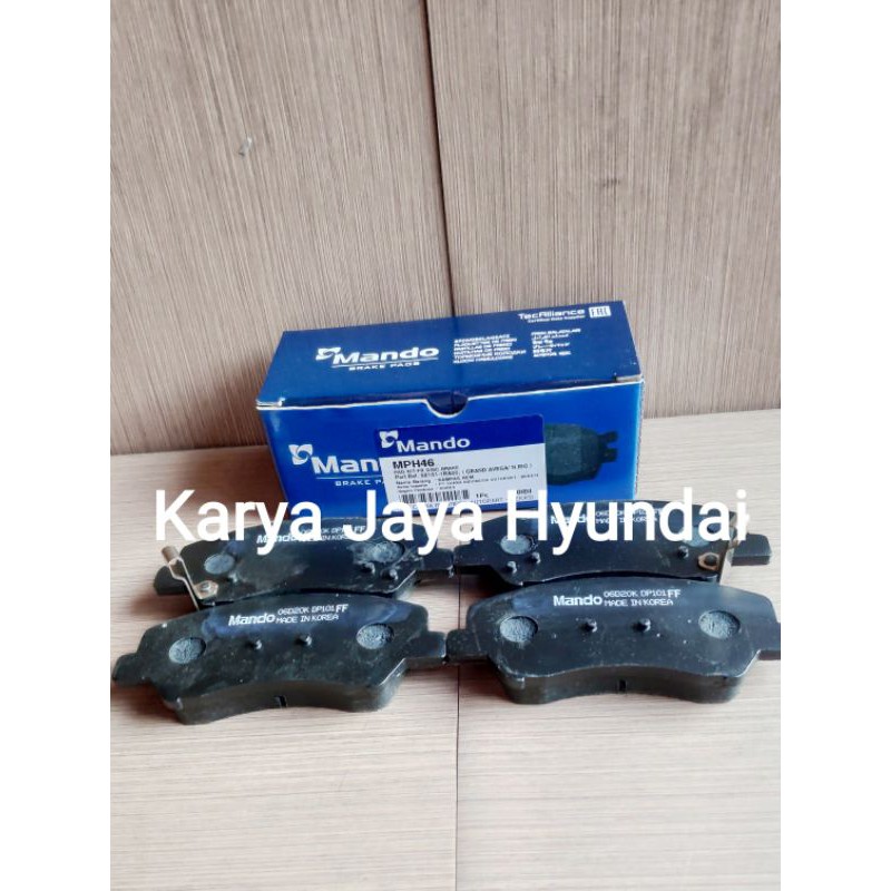 Kampas rem depan Hyundai Grand Avega Kia All New Rio
