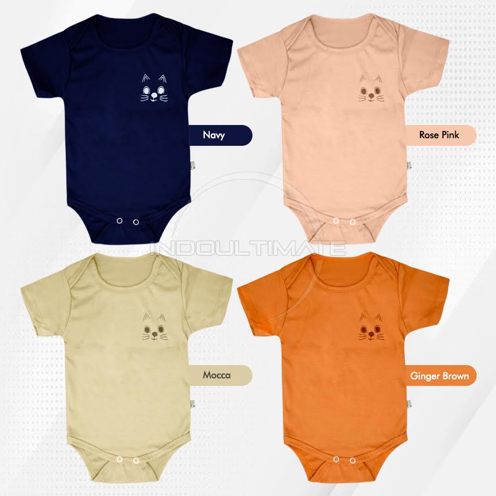 Jumper Bayi Body Suit Bayi Jumper Bayi BABY LEON BC-302SK BC-303SK Jumsuit Bayi Jumpsuit Bayi Perempuan Laki-Laki Baju Bayi Cewek Cowok Kaos Bayi Pakaian Bayi Baju Tidur Anak Bayi Baju Harian bayi