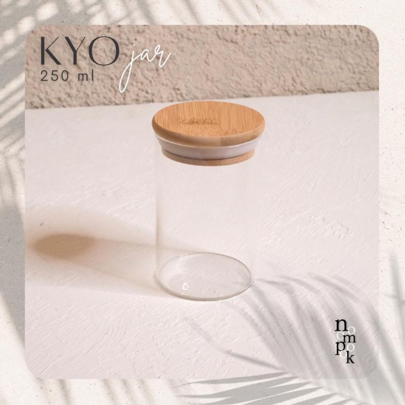 KYO Glass Bamboo Jar 250ml