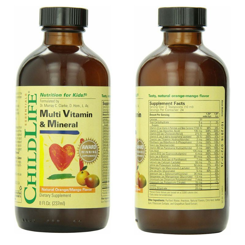 ChildLife Child Life BPOM Multi Vitamin and Mineral / Vitamin Suplemen Anak Bayi