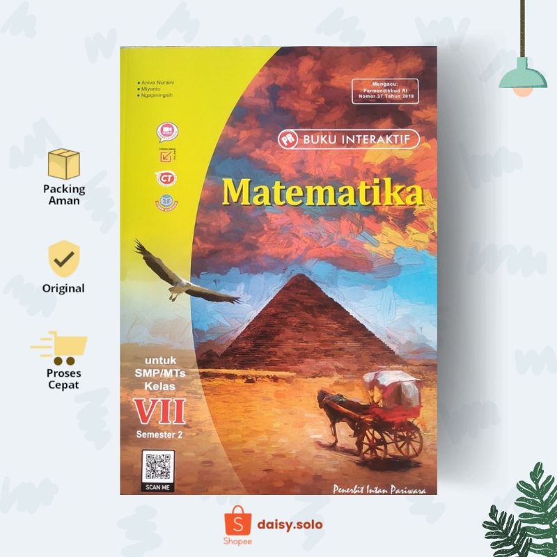 INTAN PARIWARA BUKU PR INTERAKTIF KELAS 7 MATEMATIKA SEMESTER 2 DAN 1