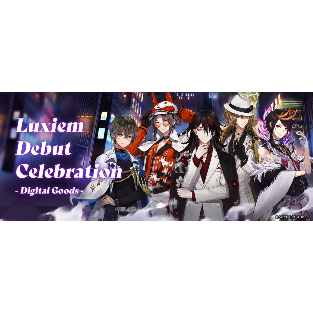 Nijisanji EN LUXIEM Debut Celebration Voice (Vox, Ike, Luca, Mysta, Shu)