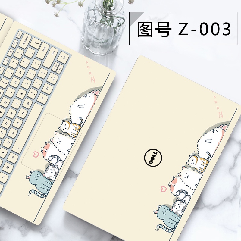 3pcs Stiker Skin Vinyl Motif Kartun Untuk Laptop / Notebook ASUS VIVOBOOK ROG G513Q FX506HC FX506HM Zenbook U3700J U3700E Adolbook 2020 14c Adqolc