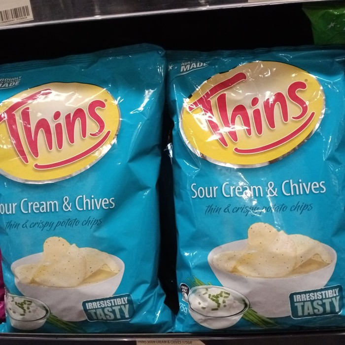 

Thins Sour Cream & Chives 175gr