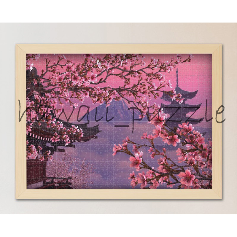 Mini Puzzle 1000 pcs Mainan Jigsaw Puzzle-SAKURA