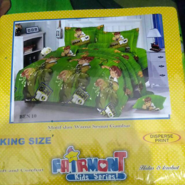 Sprei Seprai Karakter Kartun Doraemon, Frozen, Hello Kitty, Keroppi, Micky Mouse Ukuran 180x200cm