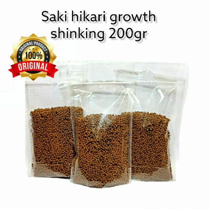 Saki Hikari Growth Size S SINKING 200G | Pakan Ikan High Growth 200gr