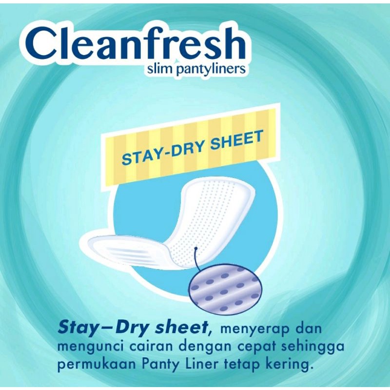 Laurier Cleanfresh Pantyliner Keputihan Breathable Non Perfumed -Tetap Bersih &amp; Ekstra Kering isi 20 40 pads
