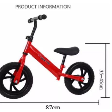 Sepeda pushbike Anak Balance Bike BMX Happy Baby HBHL-B226F Garansi-2