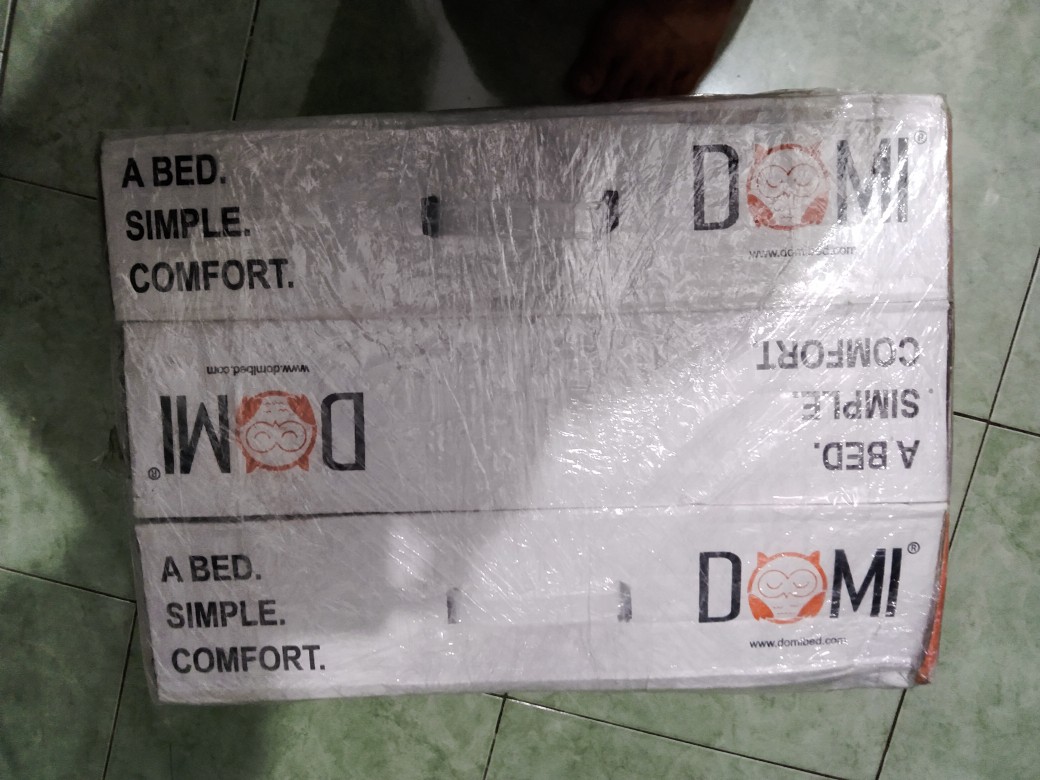 Domi  Bantal Microfiber Pillow 50x70 Cm Grey