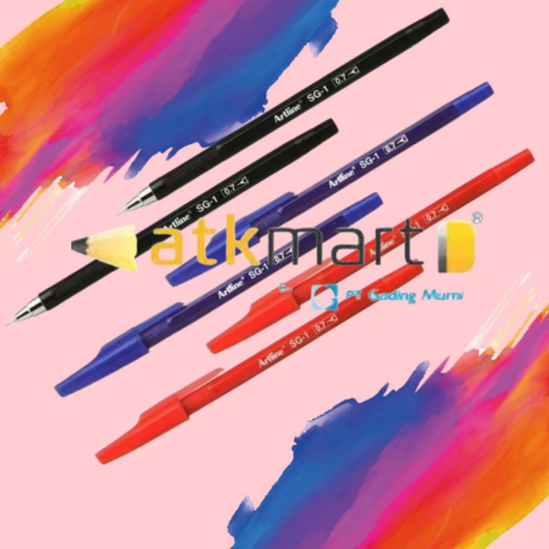 

ARTLINE BALLPOINT SG-1 MERAH ( PULPEN )
