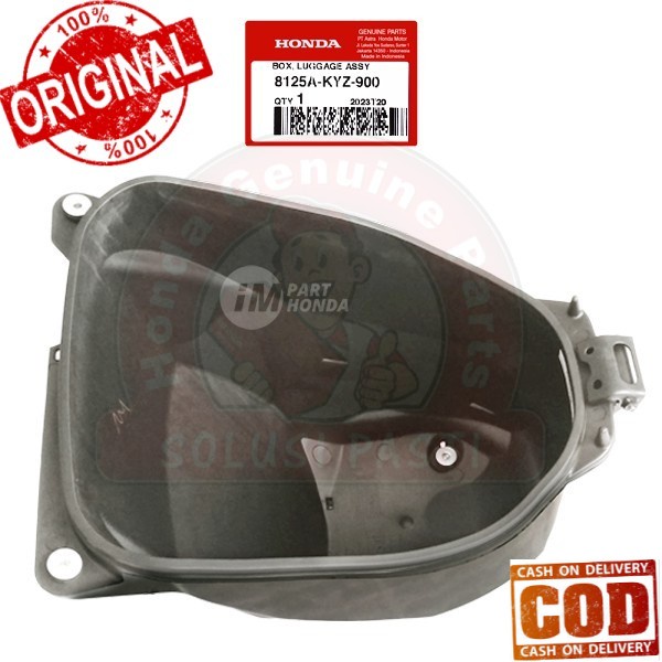 8125A-KYZ-900 Box Luggage Bagasi Bawah Jok Supra X 125 HELM IN