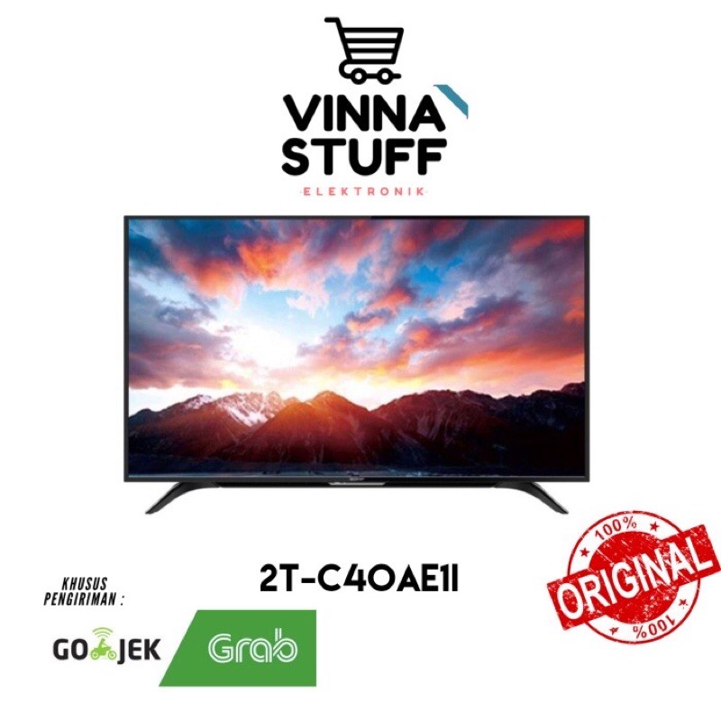 Televisi LED 40 Inch Sharp Aquos 2T-C40AE1I Smart TV - Youtube Internet