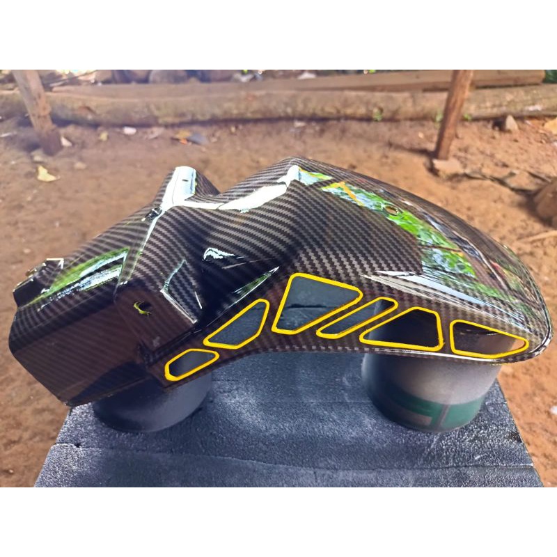 slebor belakang GL motif carbon dan coak