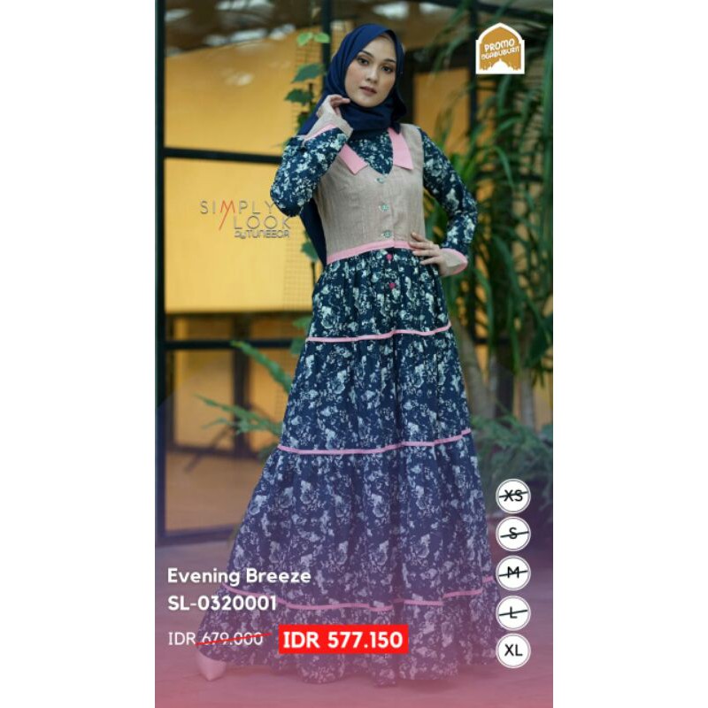 Promo ngabuburit gamis Tuneeca NIGHT OUT