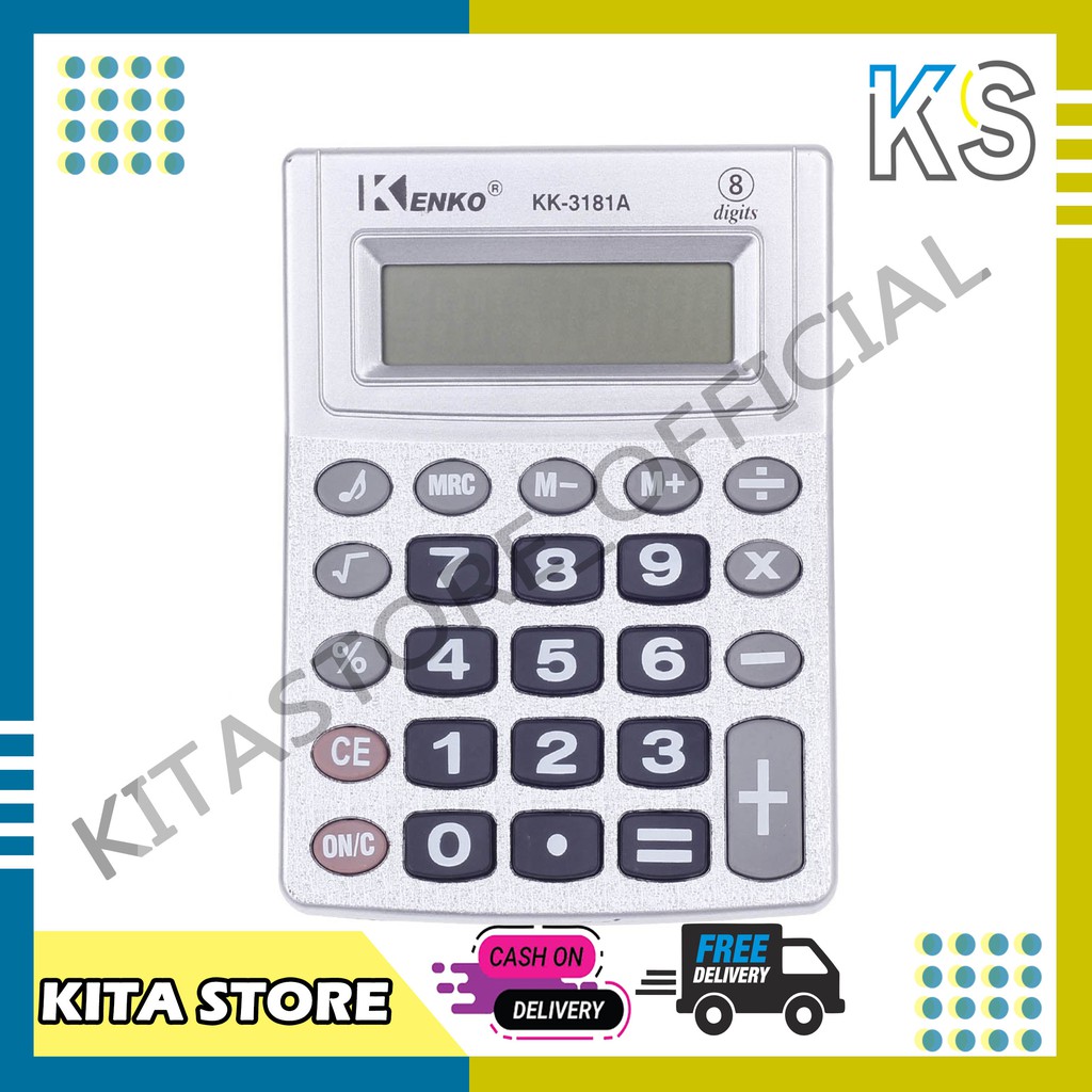 

KitaStore COD Kalkulator Office/Kalkulator Kantor/Kalkulator Dagang/Kalkulator Mini Berkualitas U45