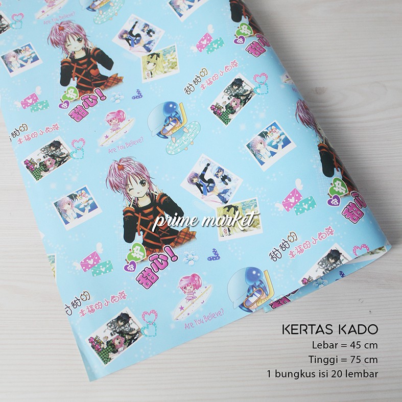 

Grosir Kertas Kado / Kertas Pembungkus Barang isi 20 pcs