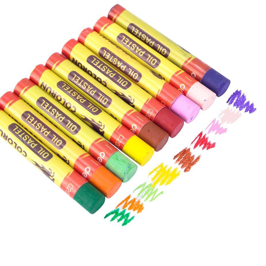 

BPT Deli Oil Crayon 24 Warna kualitas tinggi untuk campuran warna sempurna EC Baru