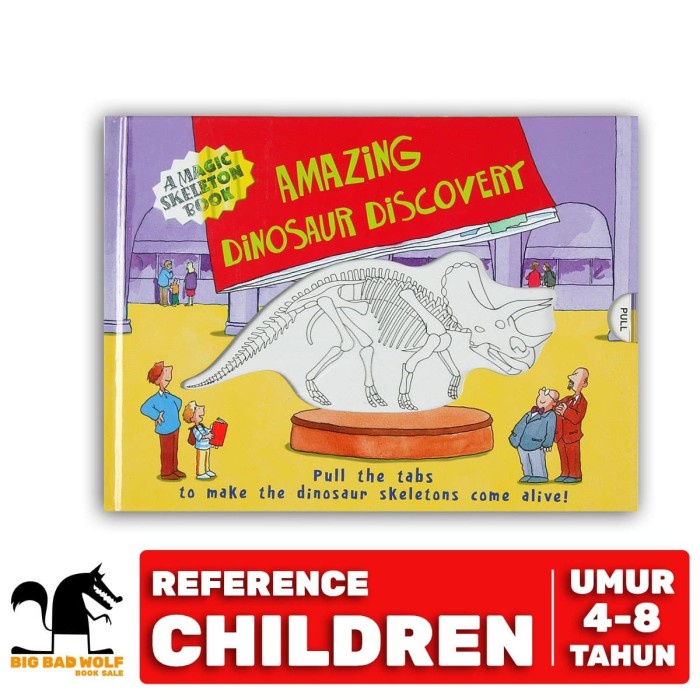 Magic Skeleton Book: Amazing Dinosaurs Discovery
