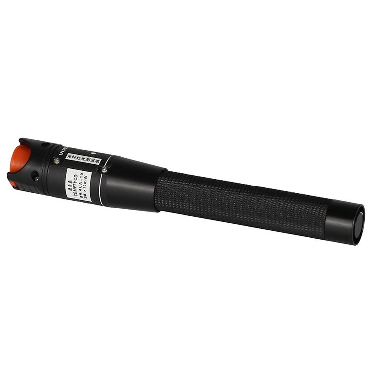 10KM VFL Red Light Pen Optic Light Source Fiber Cable Tester FC,SC,ST Universal 10mW  Wavelength